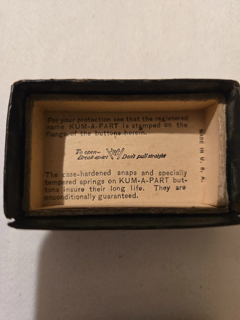 Vintage 1920s Two-Tone Men's Cufflinks